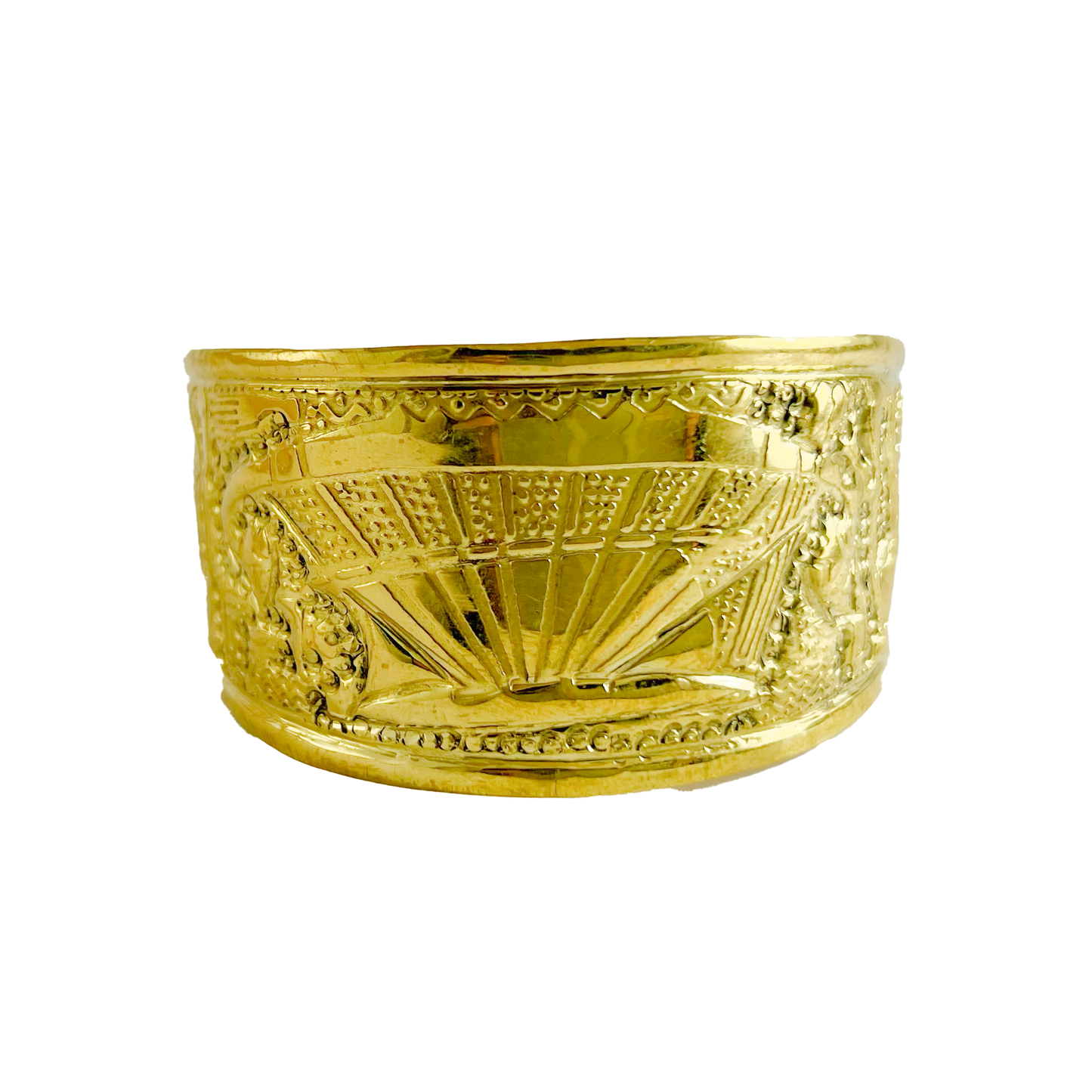 Egyptian Fan Cuff