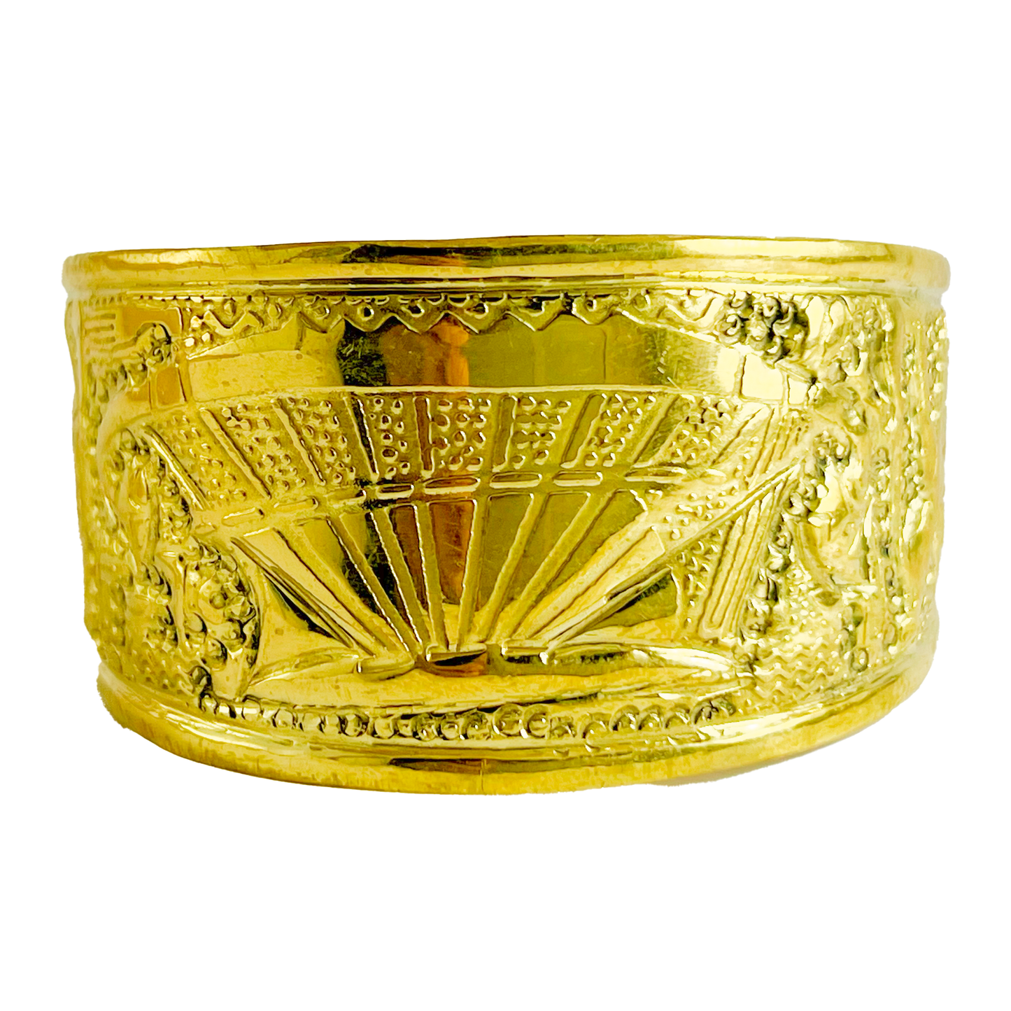 Egyptian Fan Cuff