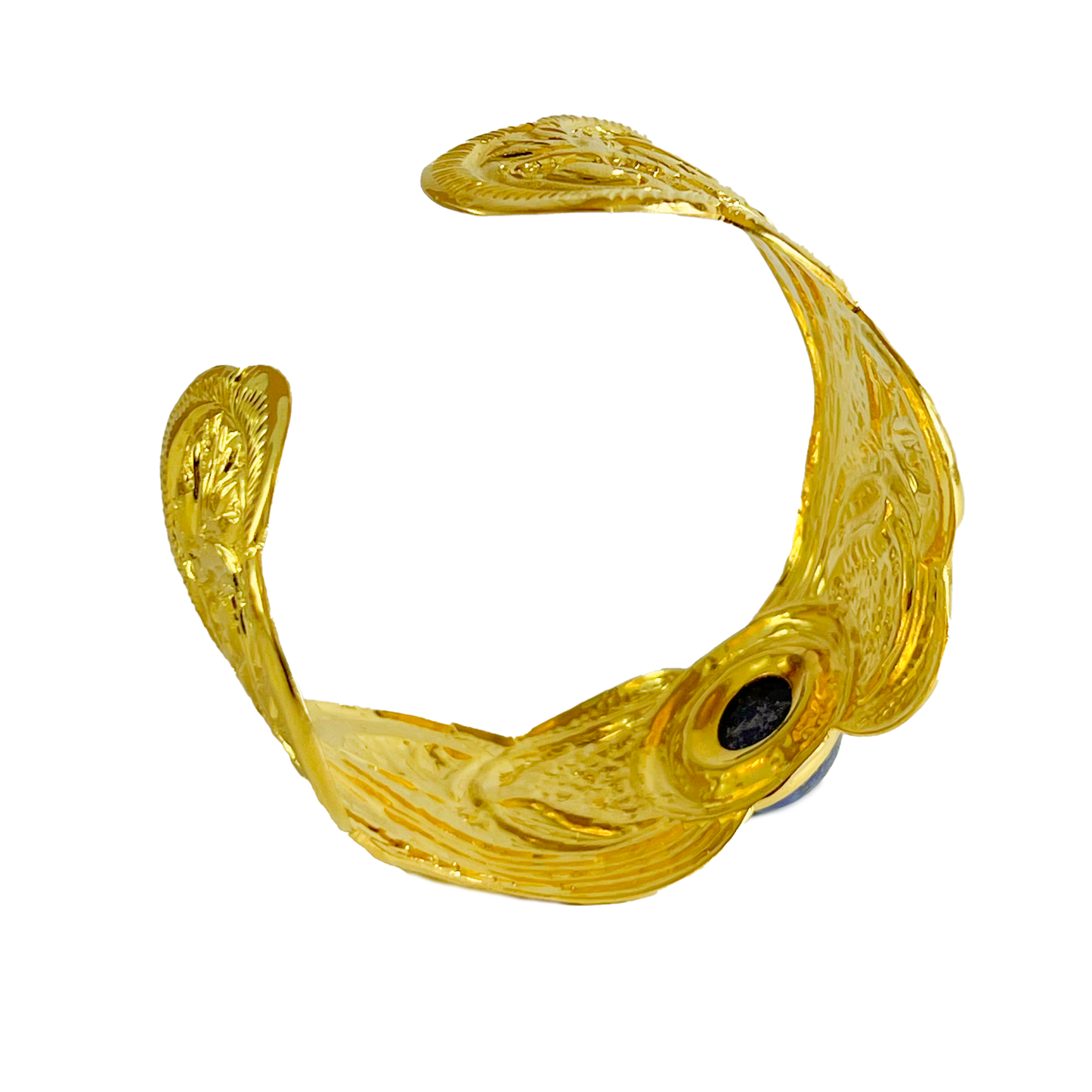 Blue Nile Feather Cuff