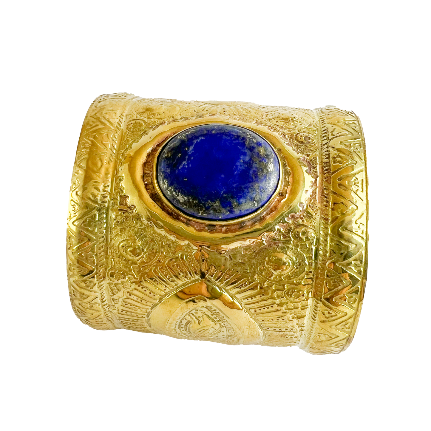 Royal Lapis Eye Cuff