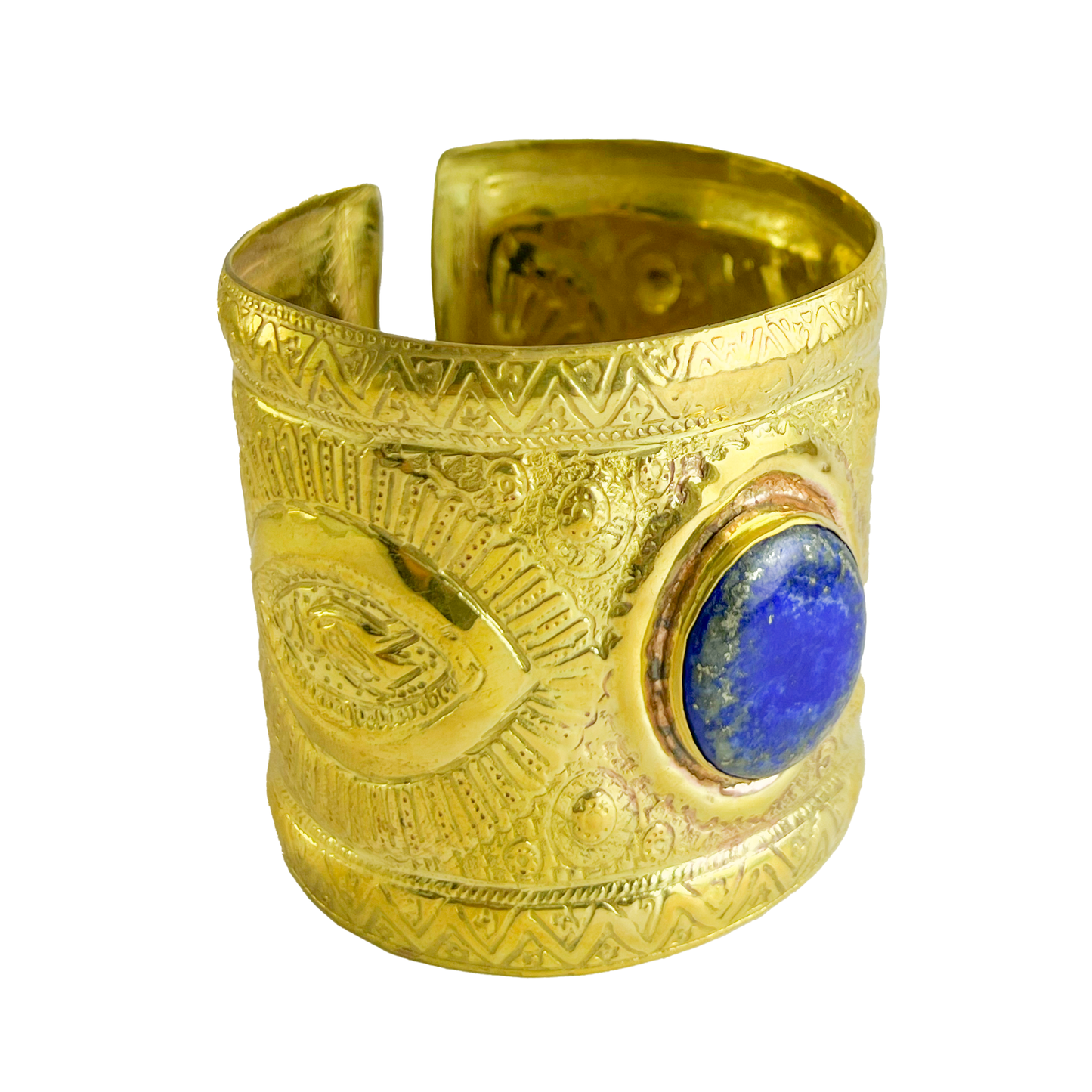 Royal Lapis Eye Cuff