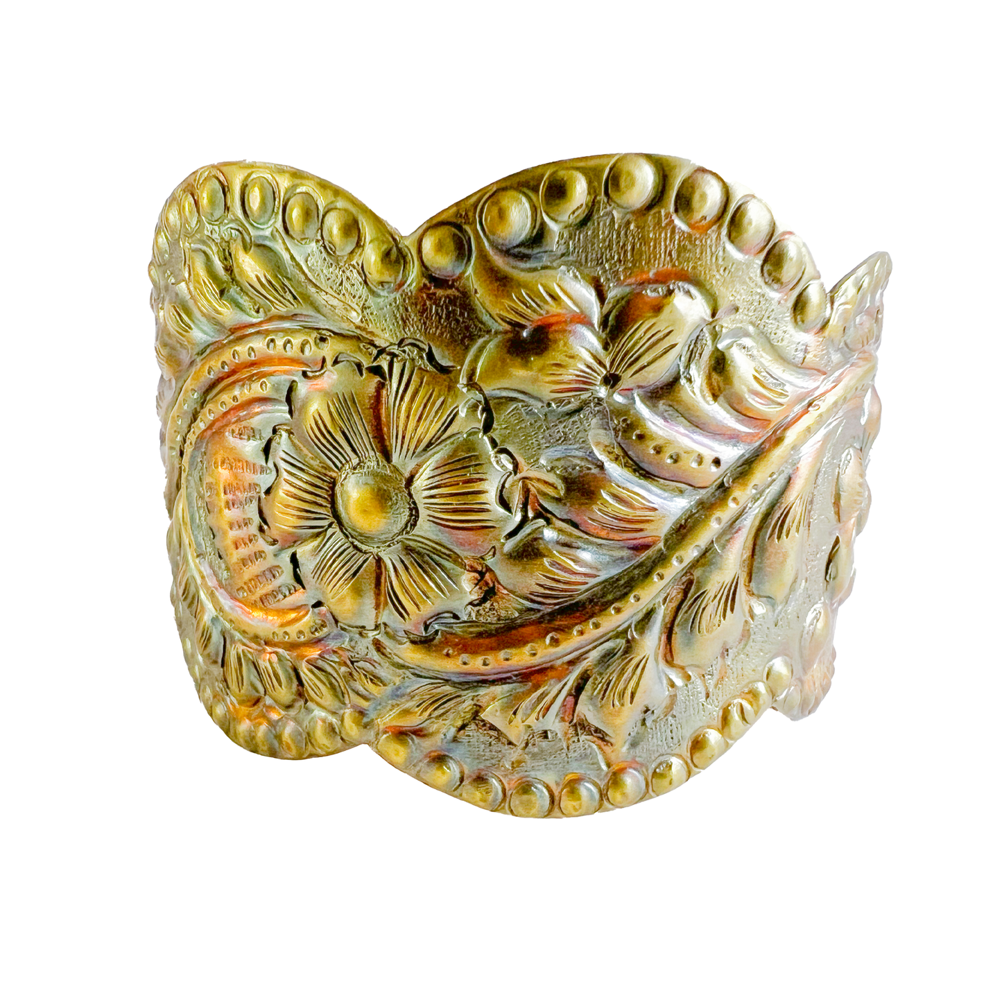 Golden Bloom Cuff