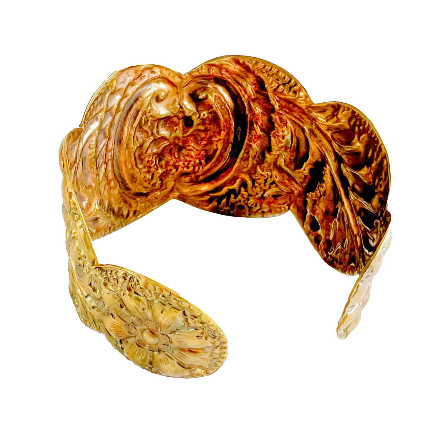 Golden Bloom Cuff