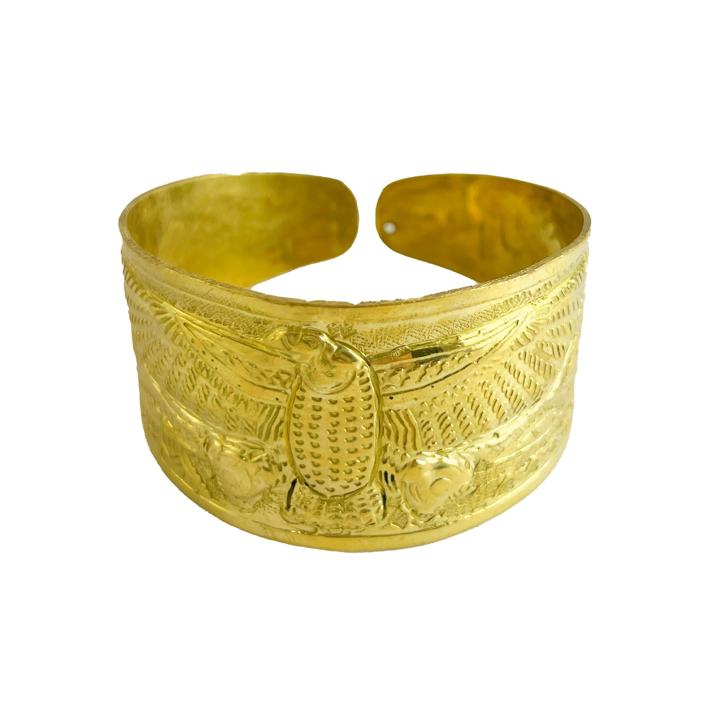 Sacred Scarab Cuff