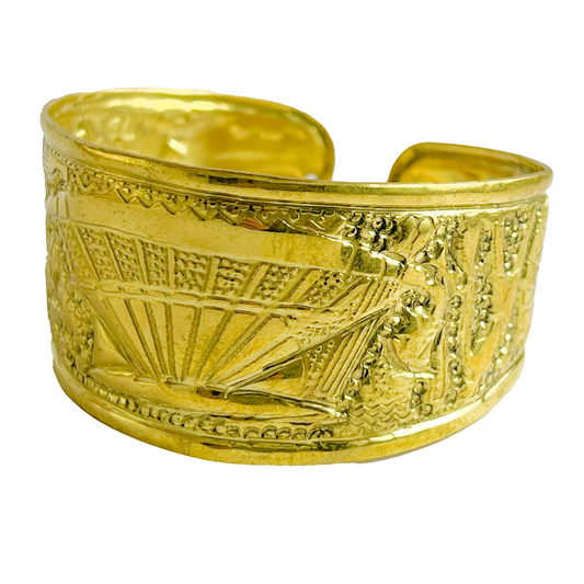 Egyptian Fan Cuff