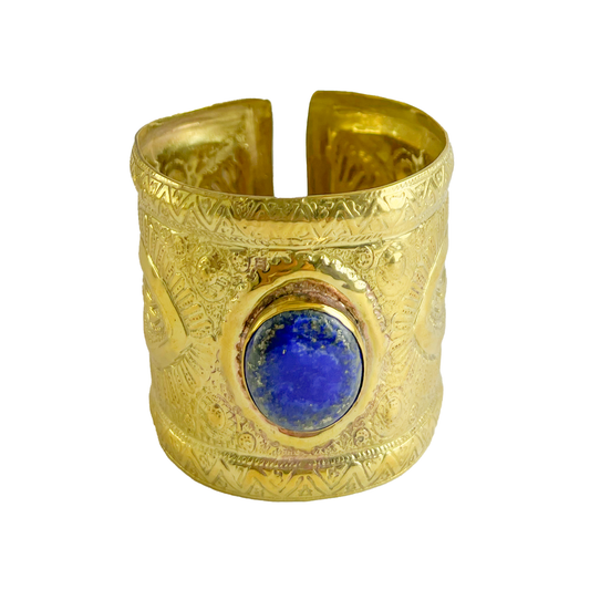 Royal Lapis Eye Cuff