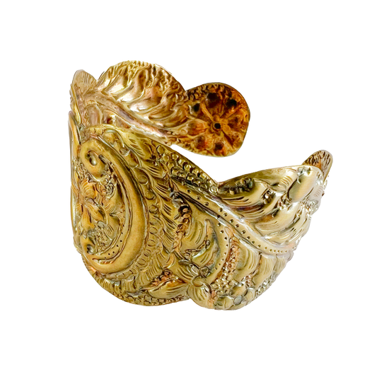 Golden Bloom Cuff