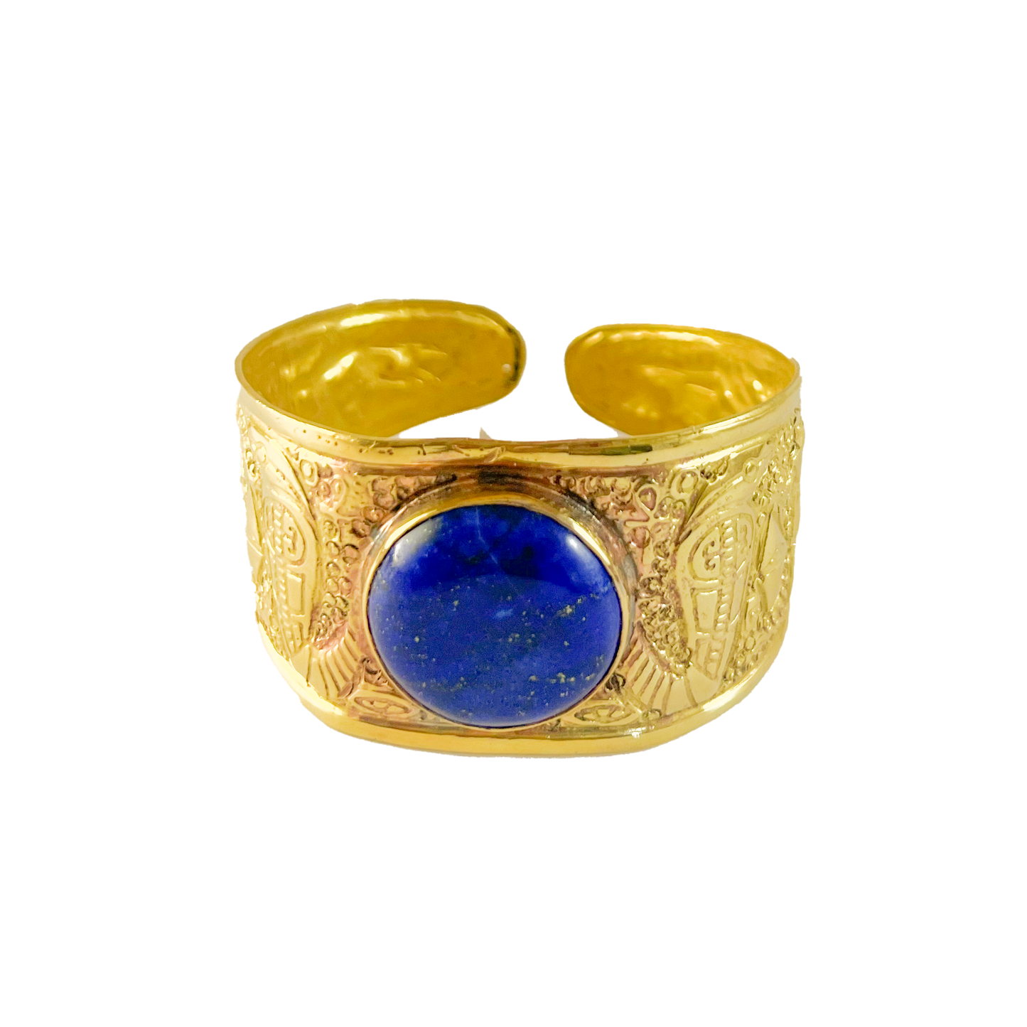 Blue Lapis Pharaoh Cuff