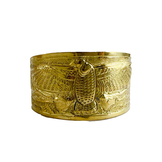 Sacred Scarab Cuff
