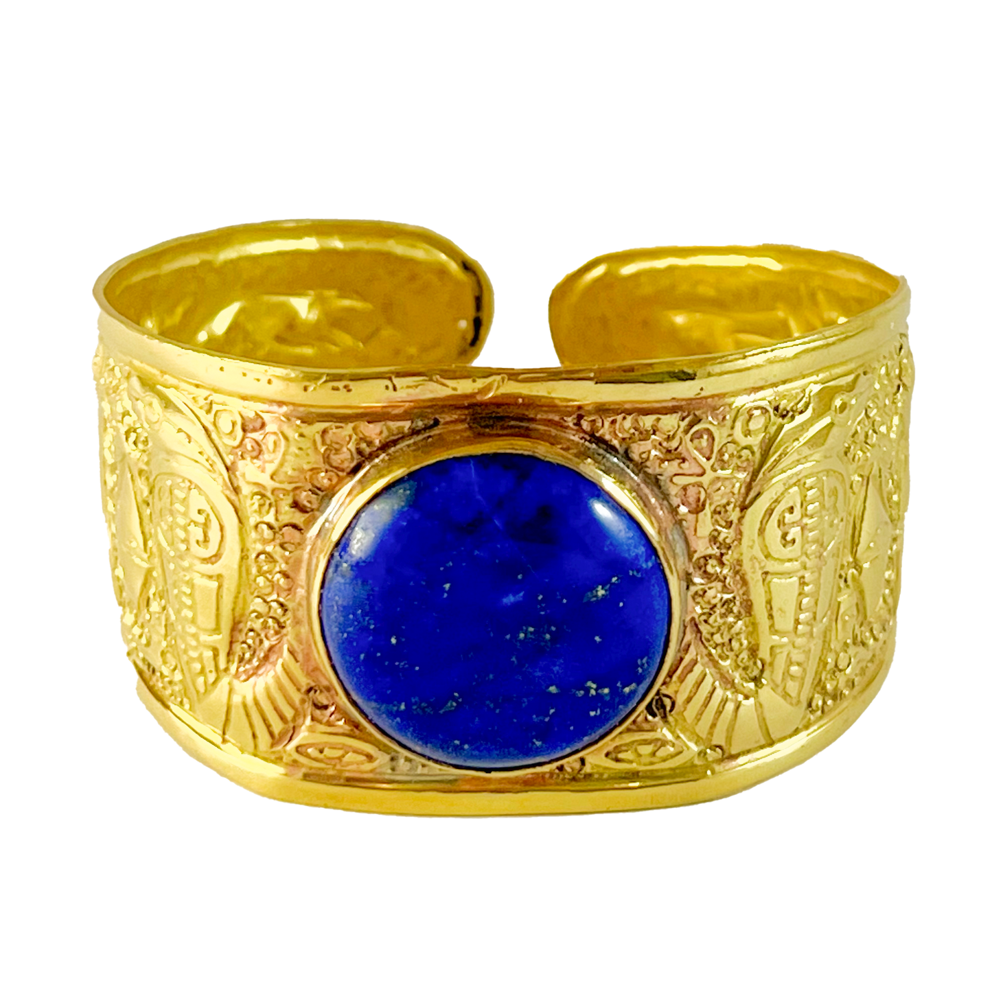 Blue Lapis Pharaoh Cuff